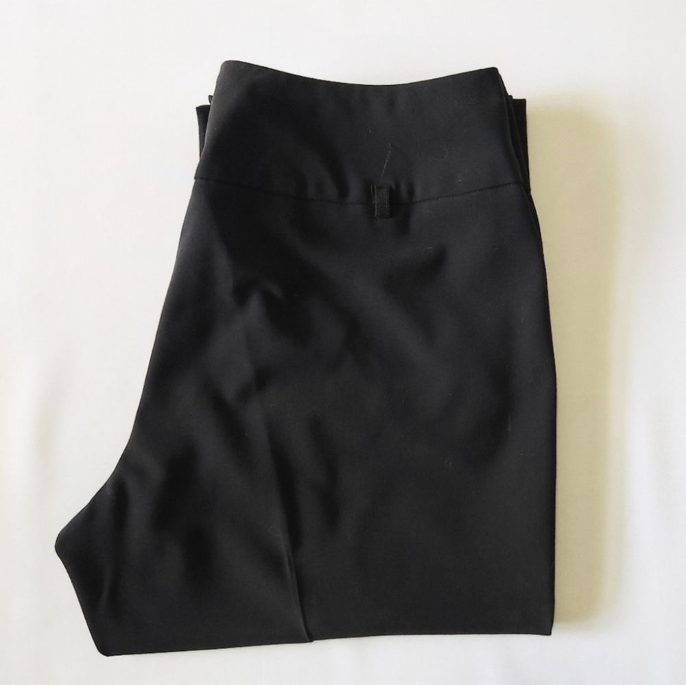 1Larry Levine Black Stretch Trousers womens size 10